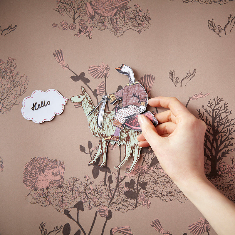 Magnetic Wallpaper Will Change the Way You Hang Art - Sian Zeng